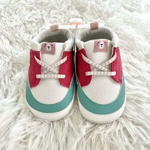 Carter's Baby Multi Color Sneakers Size 4 (9-12 months) - Picture 2 of 11